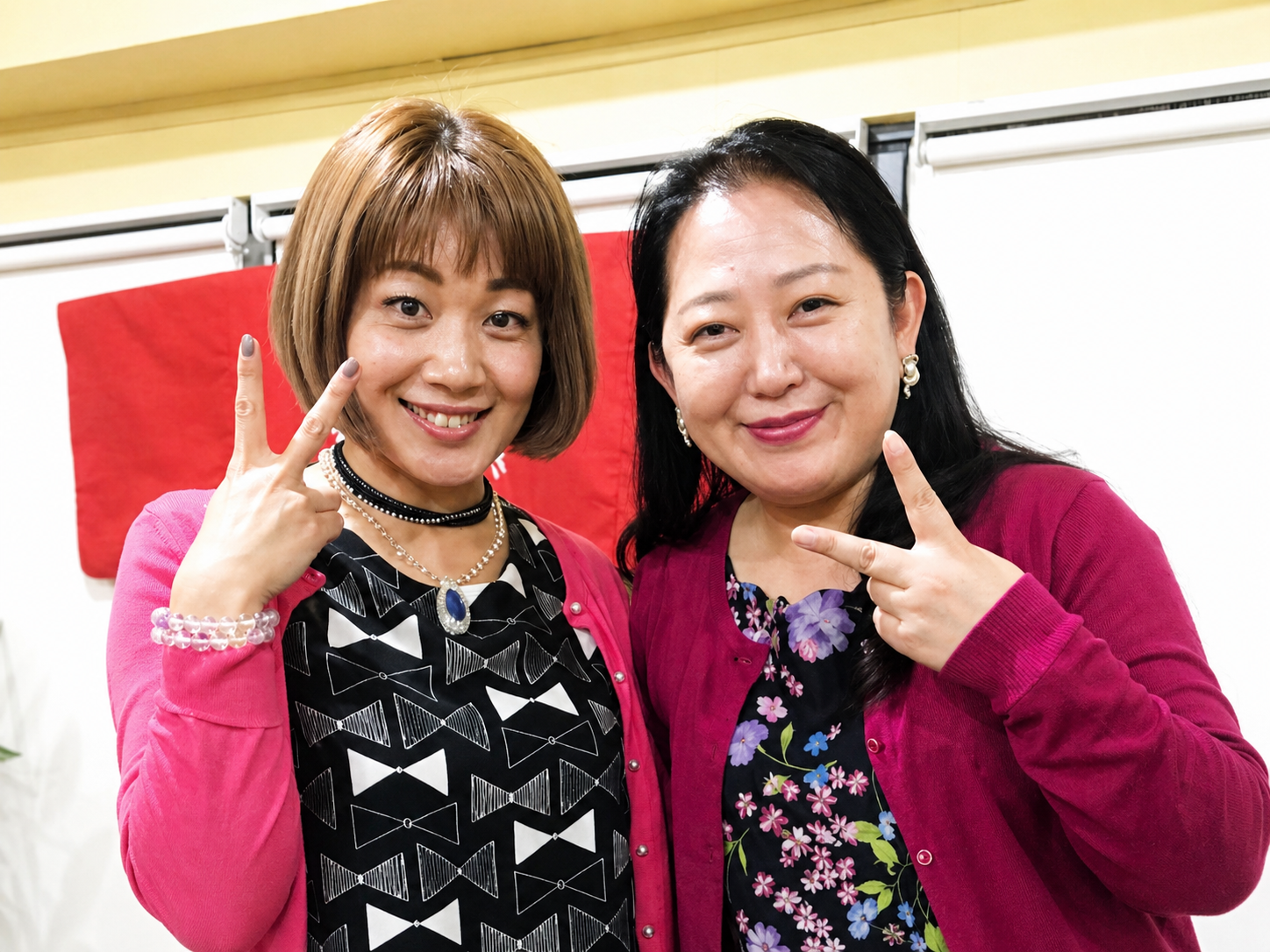 高津りえ先生との写真